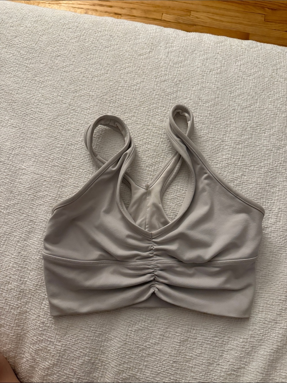 Alo Wild Thing Ruched Sports Bra